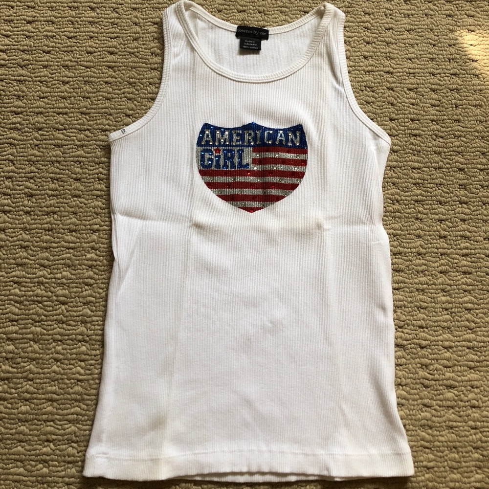 FLOWERS BY ZOE American Girl tank top